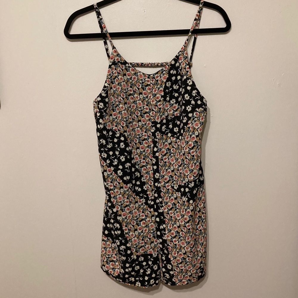 ASOS floral romper US 4